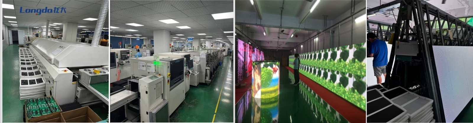 Прозрачный стеклянный экран СИД