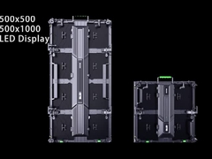 Как для помещений, так и для улицы алюминиевый корпус для светодиодных экранных модулей размером 250*250 мм