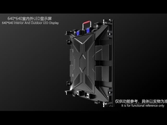 Как для помещений, так и для помещений 640*640*61,5 мм алюминиевые шкафы для модулей экрана с светодиодом 320*160 мм