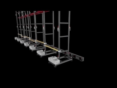 Аренда светодиодного дисплея Установка основания и кронштейна 4 28s