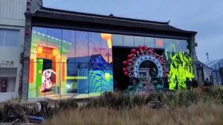 Светодиодный прозрачный чехол для экрана