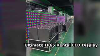 Longdaled P3 91 Rental LED Display IP65 Waterproof