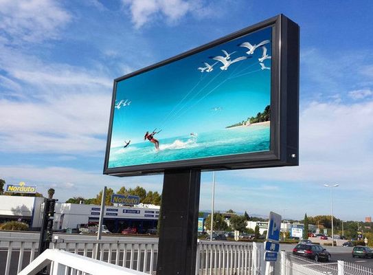 P6.67 Полноцветные наружные светодиодные видеостены Светодиодная панель для коммерческой рекламы