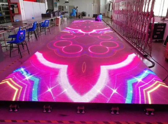 Легкий, долговечный LED-экран для напольных и наружных плиток