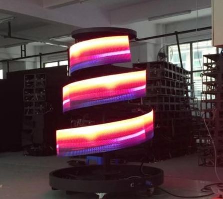 IP43 привело дисплей P2.5 крытый AC90V приведенный экрана фона этапа гибкий