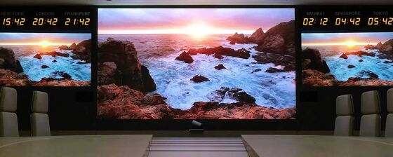 Ультратонкий 22,5 мм толщины светодиодный легкий вес Кабинет высокого разрешения для комнаты совещаний