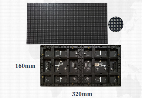 Внутренний полноцветный светодиодный дисплей P2.5 HD320*160mm 1R1G1B высокая частота обновления