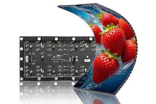 Гибкая светодиодная модульная матричная панель дисплея 3840 Гц ISO14001 Магнитная установка
