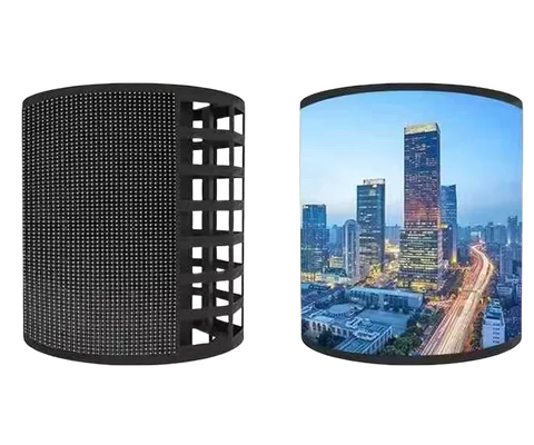 192*192mm SMD 2121 изогнутое расстояние приведенное просмотра шкафа дисплея P3mm 30m