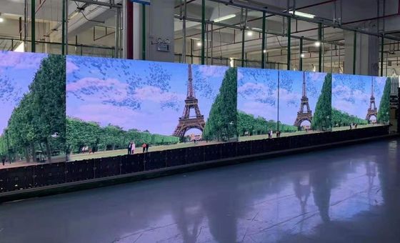 7680HZ P4.81mm Электронный светодиодный экранный модуль 1R1G1B Цифровая светодиодная вывеска