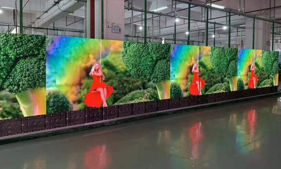 7680HZ P4.81mm Электронный светодиодный экранный модуль 1R1G1B Цифровая светодиодная вывеска