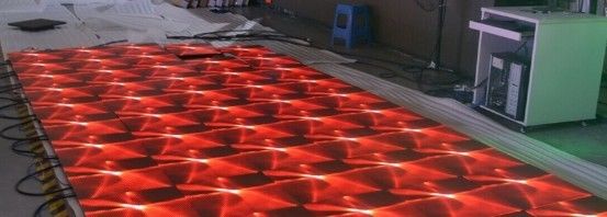 Освещенное диско расстояние просмотра M2 250*250mm 40m пикселов танцплощадки арендное 43222