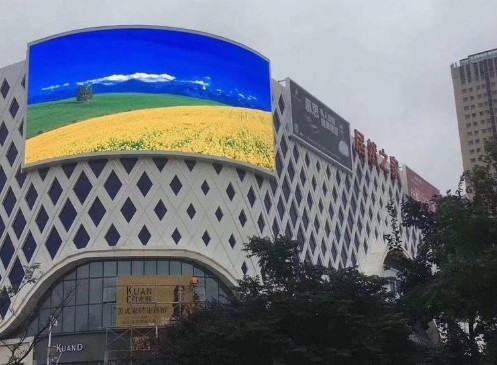 Сплав приведенный магния стены стадиона P10 гибкий видео-