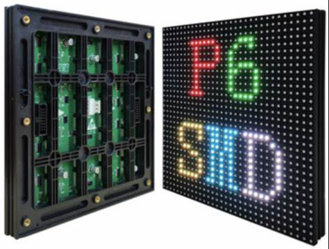 32x32 ставит точки FCC приведенный экрана дисплея P6 IP65 полного цвета водоустойчивый на открытом воздухе