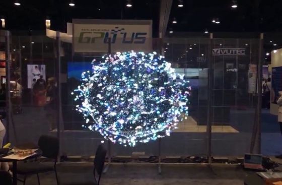 Longda 3840Hz Скорость обновления 5000cd/m2 Яркость 1R1G1B LED Состав Прозрачное стекло LED-экран для аренды или постоянной установки