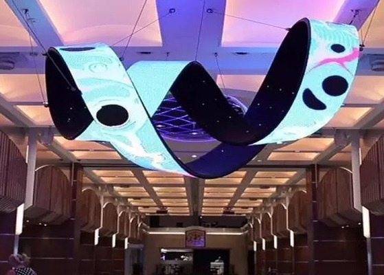 Модуля СИД P4 RGB IP43 искажение цвета 700cd/M2 гибкого полное анти-