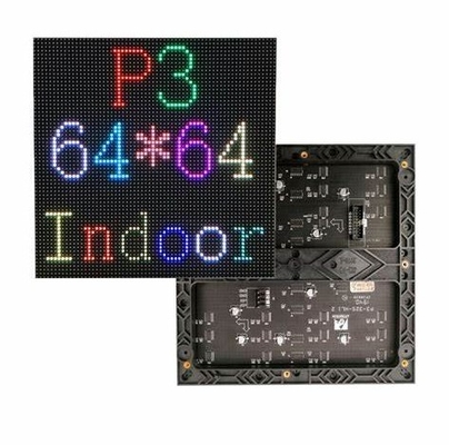 Алюминий заливки формы дисплея СИД 192x192mm полного цвета рекламы P3 крытый