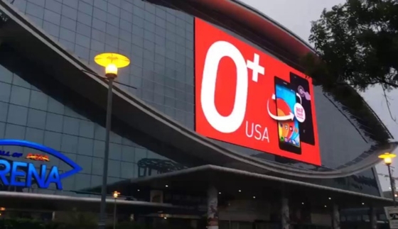 СИД цвета P4 HD полное ориентированное на заказчика показывает на открытом воздухе стены СИД видео-